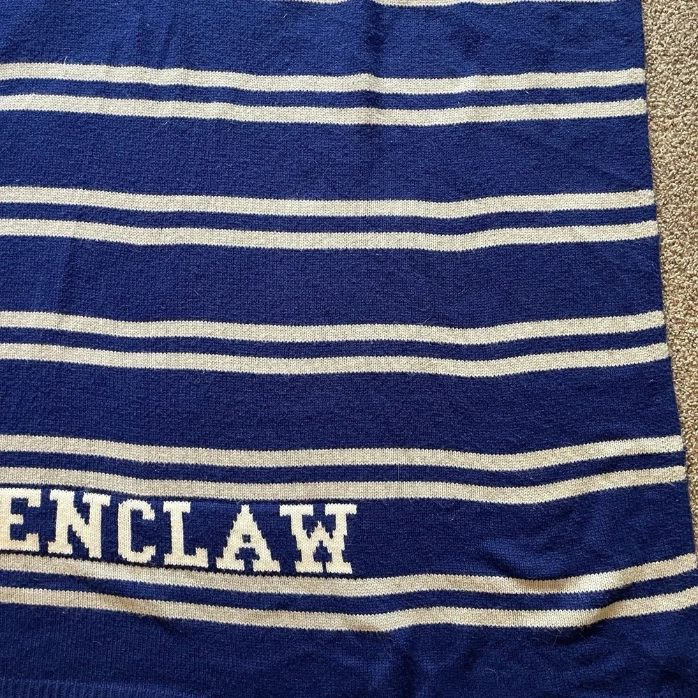 Pottery Barn Teen‎ HARRY POTTER Ravenclaw Knit Throw Blanket 50